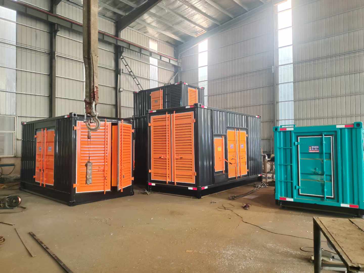 桥东500kw柴油发电机组可以带动多少功率设备？