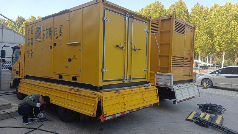 桥东柴油发电机组和UPS电源配合使用时的注意事项